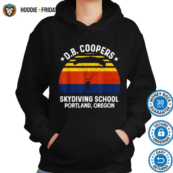 Db Coopers Skydiving School Portland Oregon Vintage Shirts