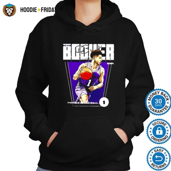 Db Portrait Playing Basketball Devin Booker Shirts