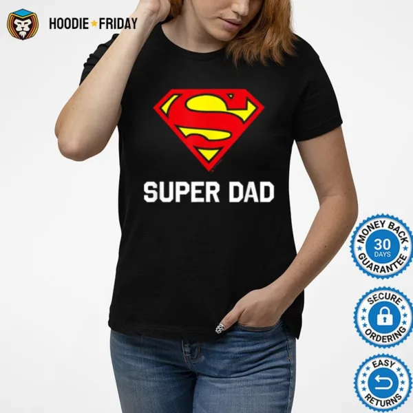 Dc Comics Superman Father? Day Super Dad Logo Shirts