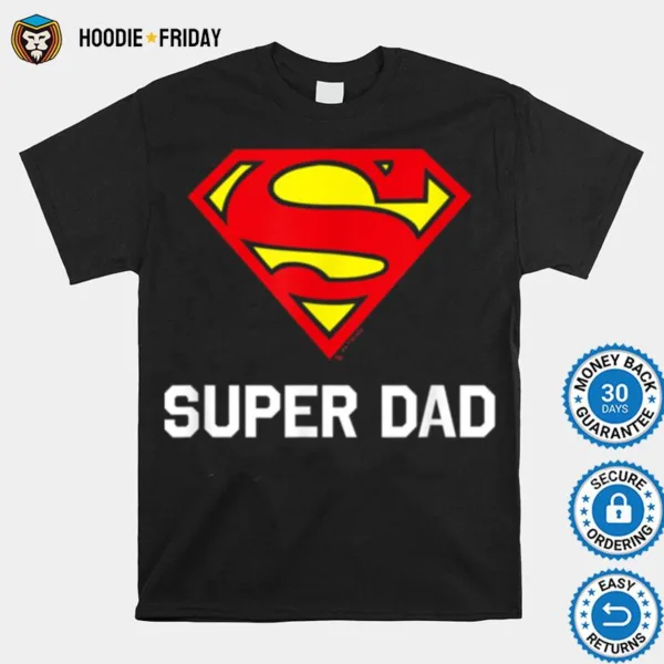 Dc Comics Superman Father? Day Super Dad Logo Shirts