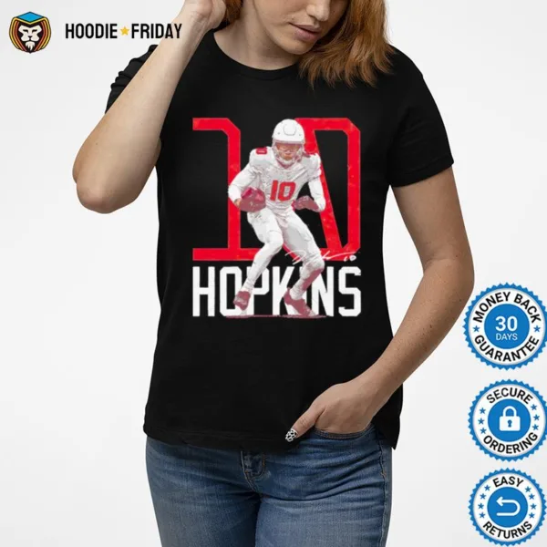 Deandre Hopkins Arizona Bold Number Signature Shirts