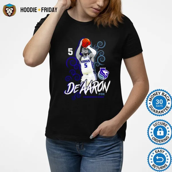 De?aron Fox Sacramento Kings Player Shirts