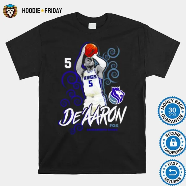 De?aron Fox Sacramento Kings Player Shirts