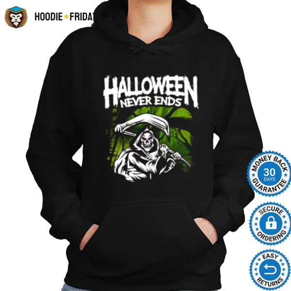 Death Riper Halloween Never Ends Shirts