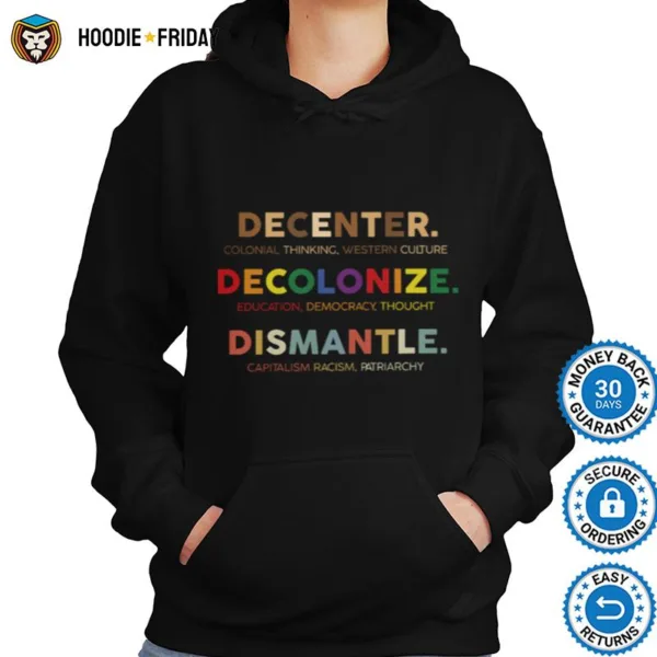 Decenter Colonial Thinking Western Culture Decolonize Shirts