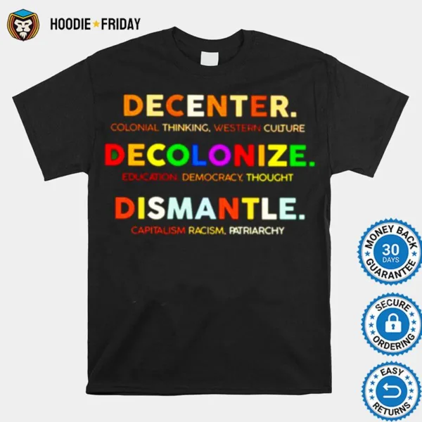 Decenter Decolonize Dismantle Shirts