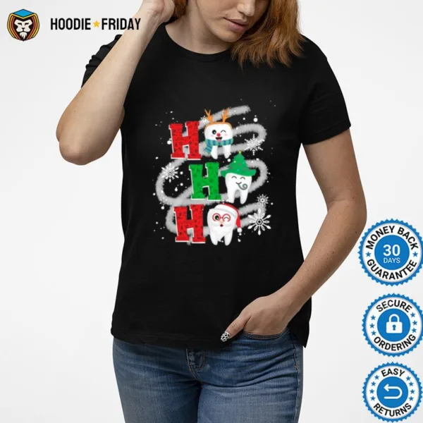 Dental Ho Ho Ho Christmas Gift Shirts