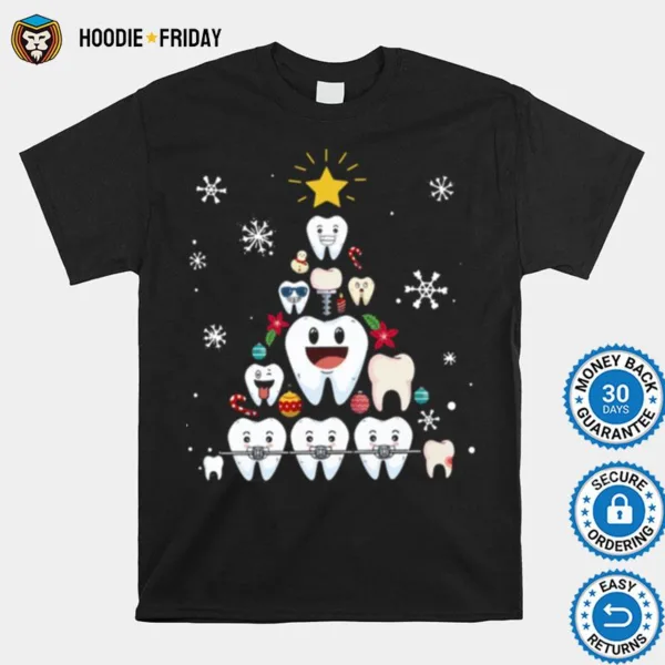 Dental Merry Christmas Tree Shirts