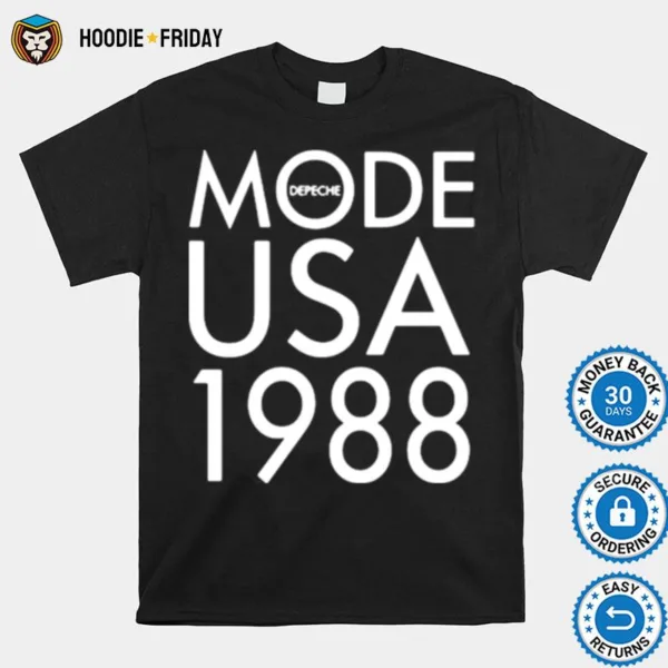 Depeche Mode Usa 1988 Shirts