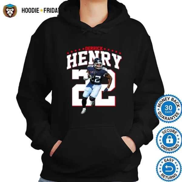 Derrick Henry 22 Tennessee Titans Football Shirts