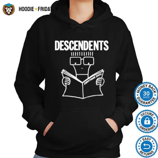 Descendants Everything Sucks Black Tee Shirts