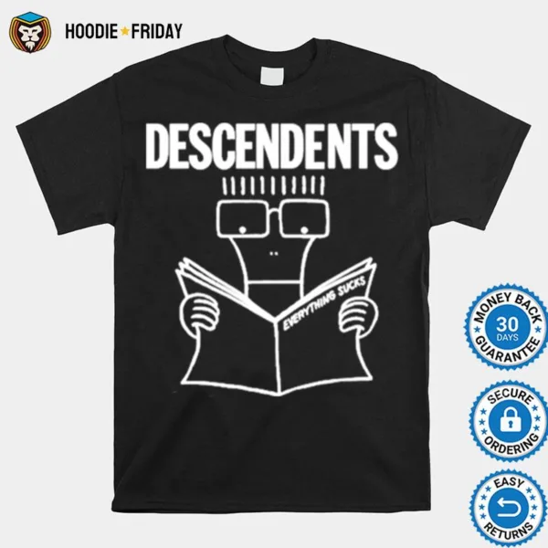 Descendants Everything Sucks Black Tee Shirts