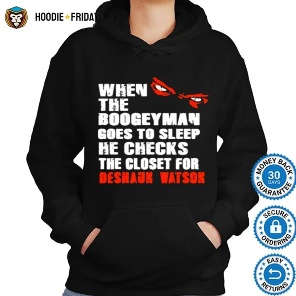 Deshaun Watson Boogeyman Cleveland Football Fan Shirts