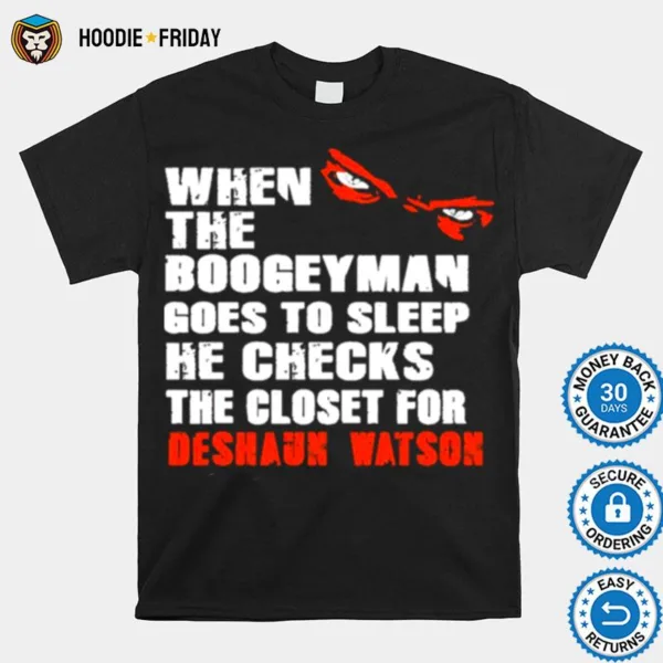 Deshaun Watson Boogeyman Cleveland Football Fan Shirts