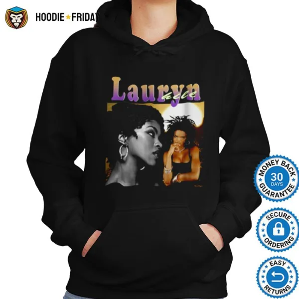 Design Lauryn Hill Singer Inspired 90S Bootleg Rap Shirts