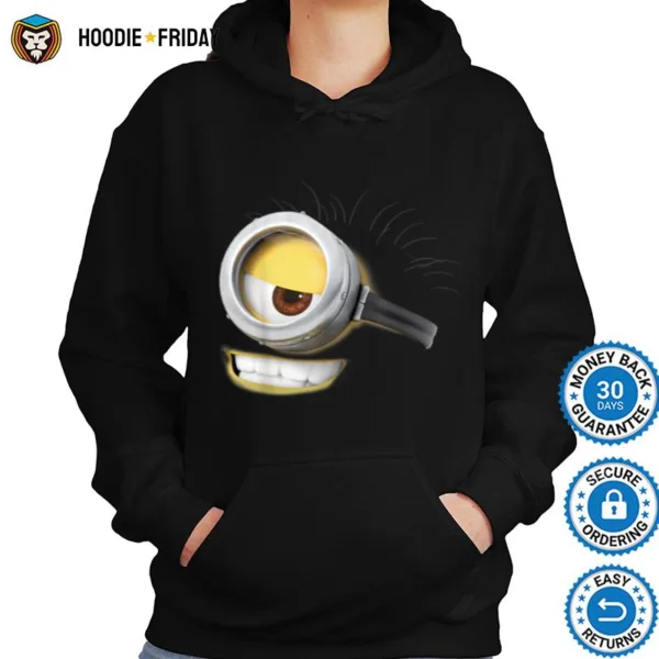 Despicable Me Minions Carl Smirk Face Graphic Shirts