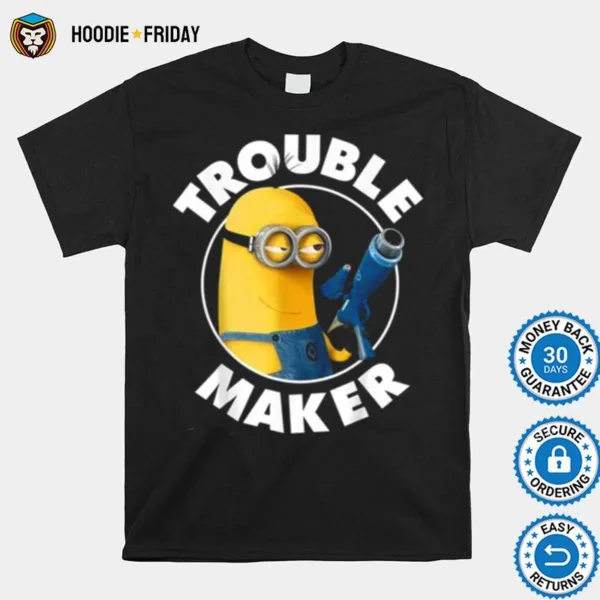 Despicable Me Minions Kevin Trouble Maker Graphic S Shirts