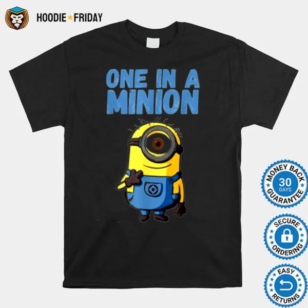 Despicable Me Minions Stuart One In A Minion Graphic S Shirts