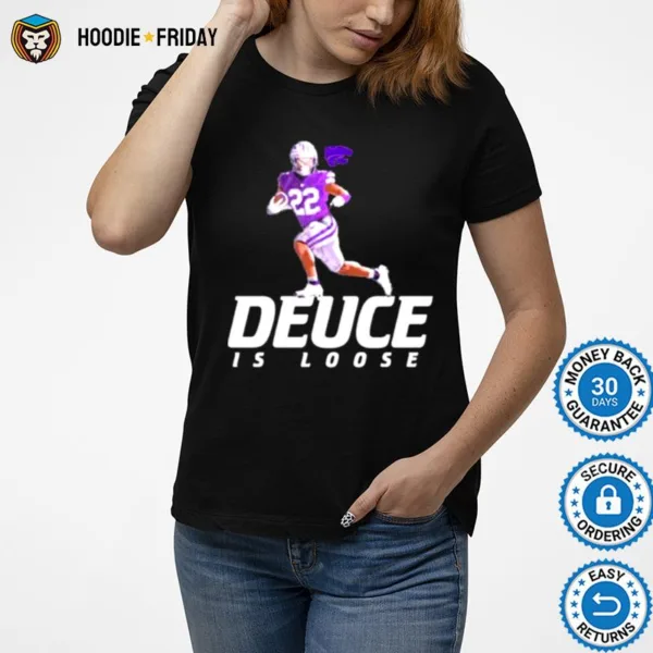 Deuce Is Loose Deuce Vaughn Kansas State Wildcats Shirts