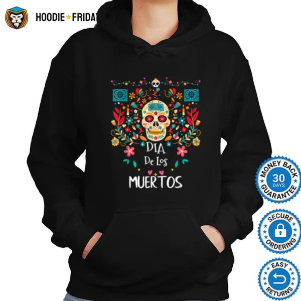 Dia De Los Muertos Funny Day Of The Dead Hanging Skulls Shirts