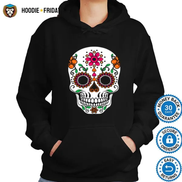 Dia De Los Muertos Sugar Skull Day Of The Dead Shirts