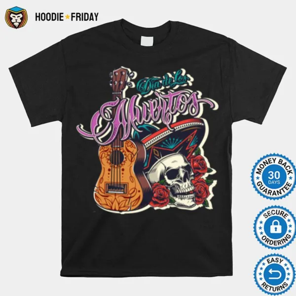 Dia De Los Muertos Vintage Mexican Holiday Shirts