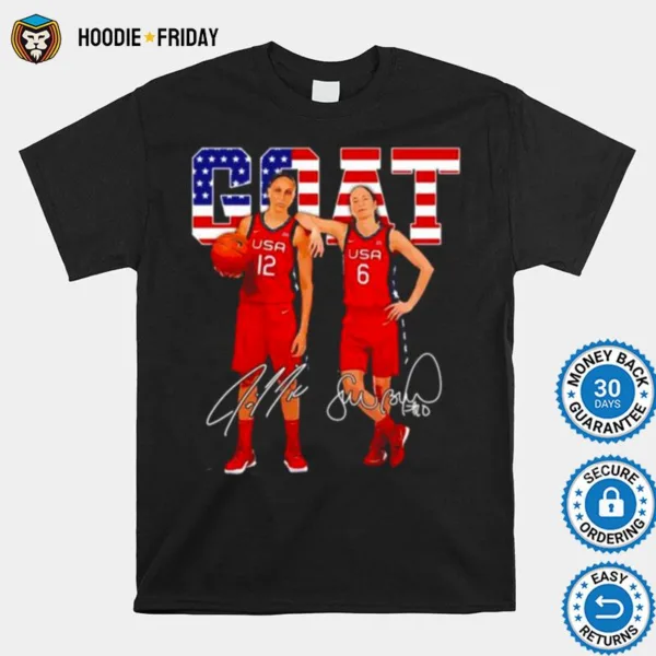 Diana Taurasi Sue Bird Goat Team Usa Legend Seattle Storm Shirts