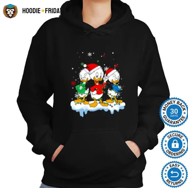 Disney Ducktales Huey Dewey And Louie Christmas Lights Shirts