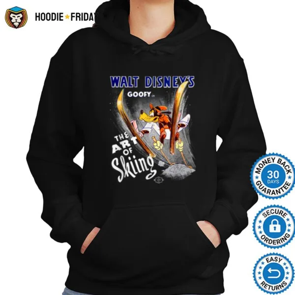 Disney Goofy In The Art Of Skiing Classic Shirts