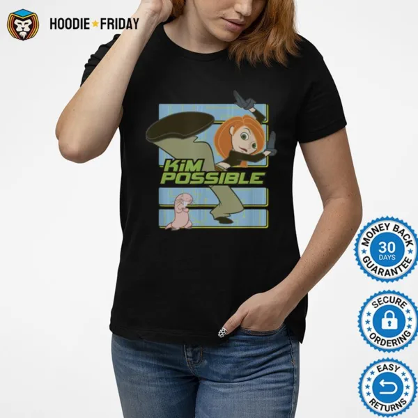 Disney Kim Possible & Rufus Kick Shirts