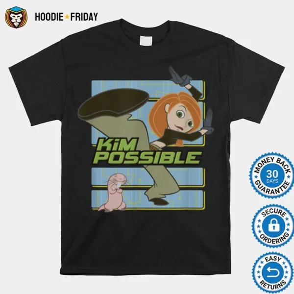 Disney Kim Possible & Rufus Kick Shirts