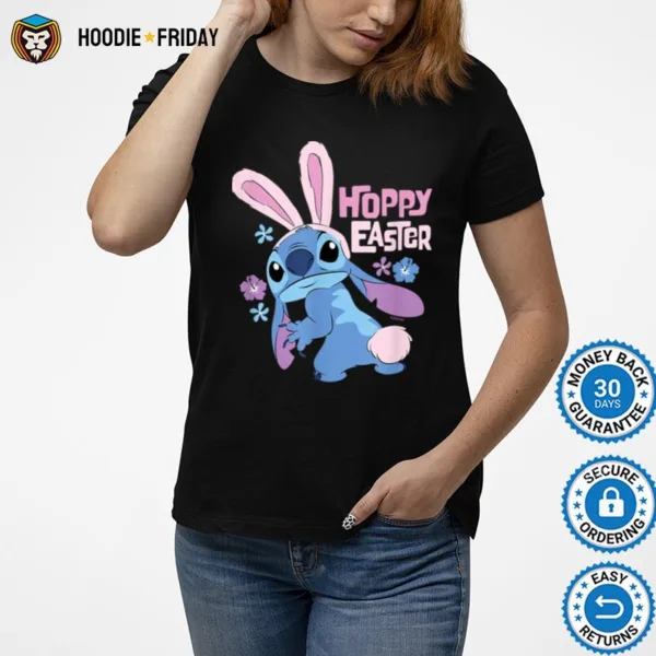 Disney Lilo & Stitch Hoppy Easter Bunny Shirts