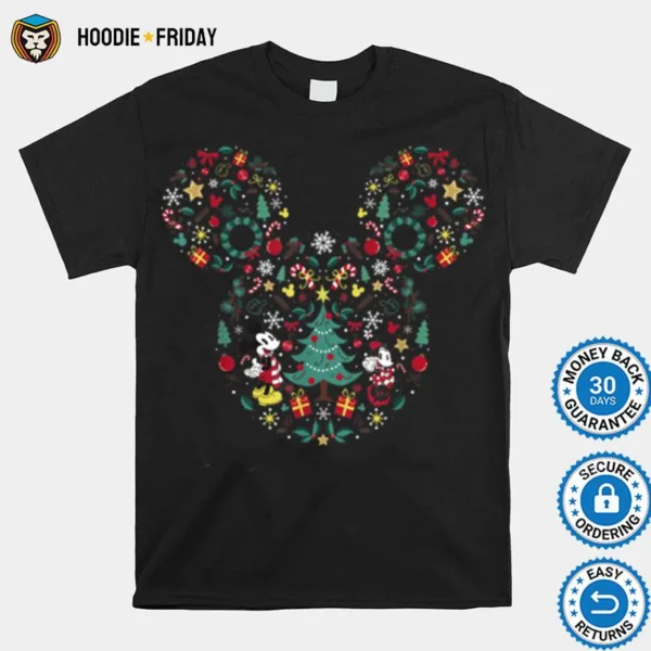 Disney Mickey And Minnie Christmas Mashup Shirts