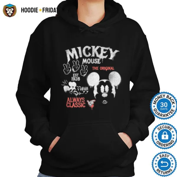 Disney Mickey Classic Mickey Spray Can Poster Shirts