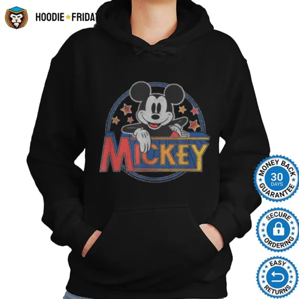 Disney Mickey Classic Mickey Vintage Stars Shirts