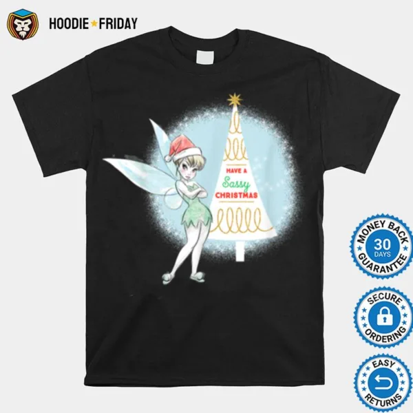 Disney Tinker Bell Sassy Christmas Holiday Shirts