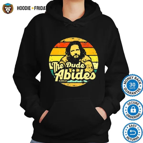 Distressed Design The Big Lebowski The Dude Abides Shirts