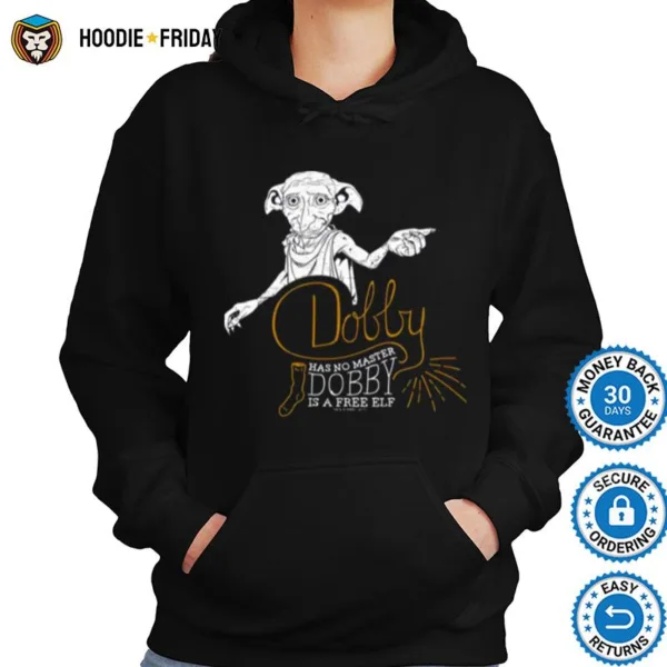 Dobby Has No Master Quote Hp Potter Shirts