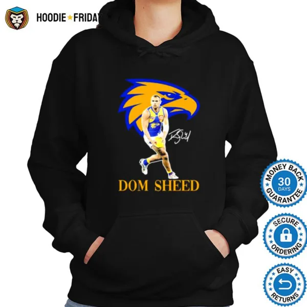 Dom Sheed Player Of Team Philadelphia Eagles Football Signature Shirts