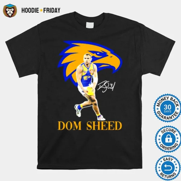 Dom Sheed Player Of Team Philadelphia Eagles Football Signature Shirts