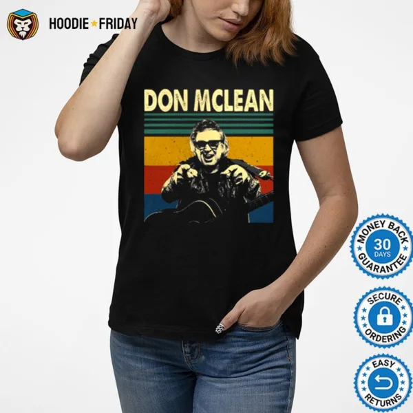 Don Mclean Retro Vintage Shirts