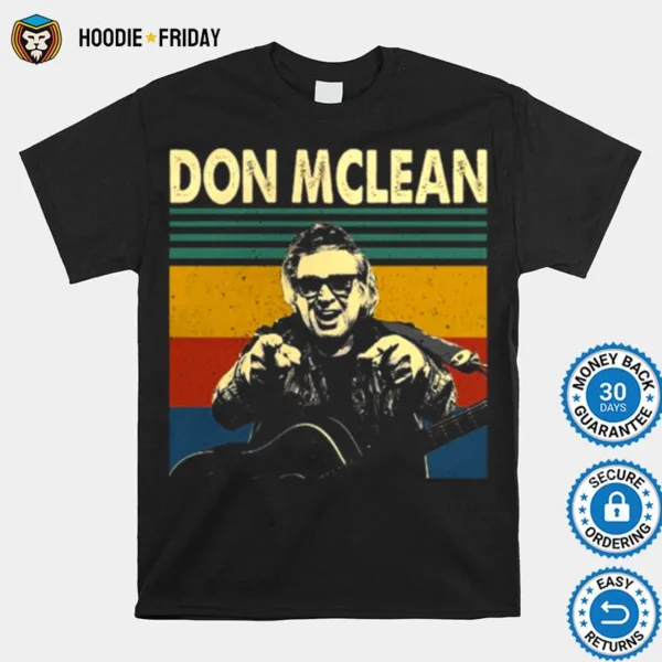 Don Mclean Retro Vintage Shirts