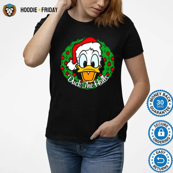 Donald Animated Art Merry Christmas Shirts