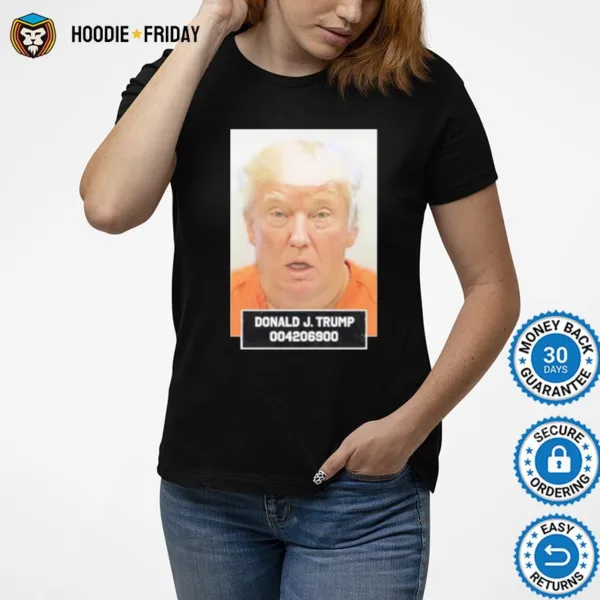 Donald J Trump 004206900 Mugshot Shirts