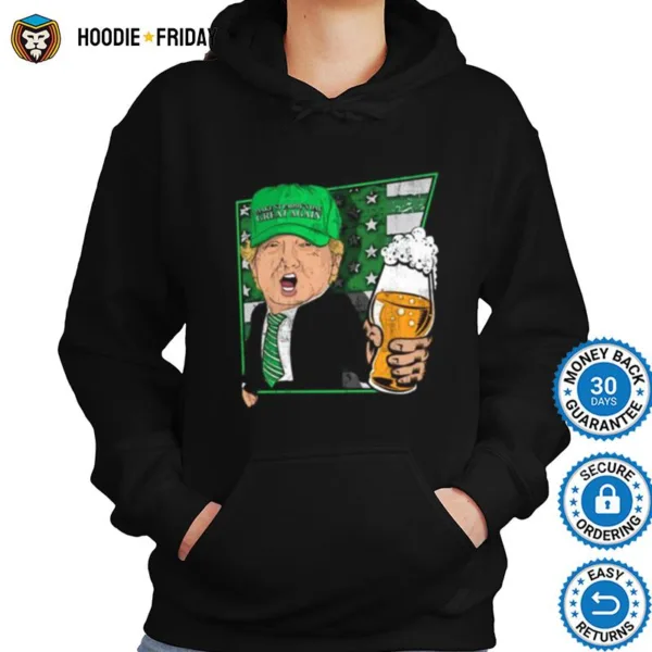 Donald Trump Make St Patty%E2%80%99S Day Great Again Beer Shirts