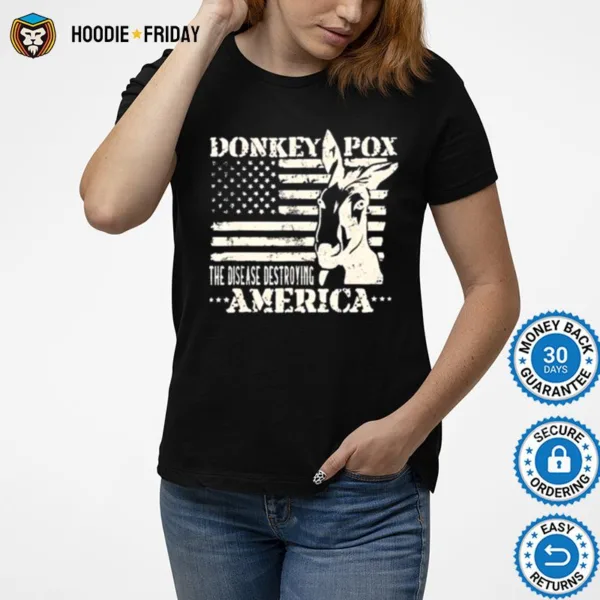 Donkey Pox The Disease Destroying America Grunge Shirts