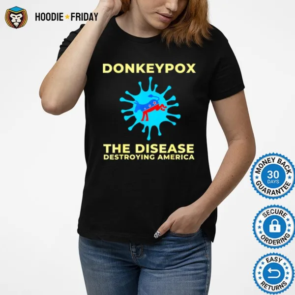 Donkeypox Conservative Anti Biden Shirts