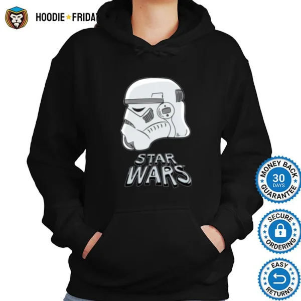 Doodle Sketch Stormtrooper Helme Shirts