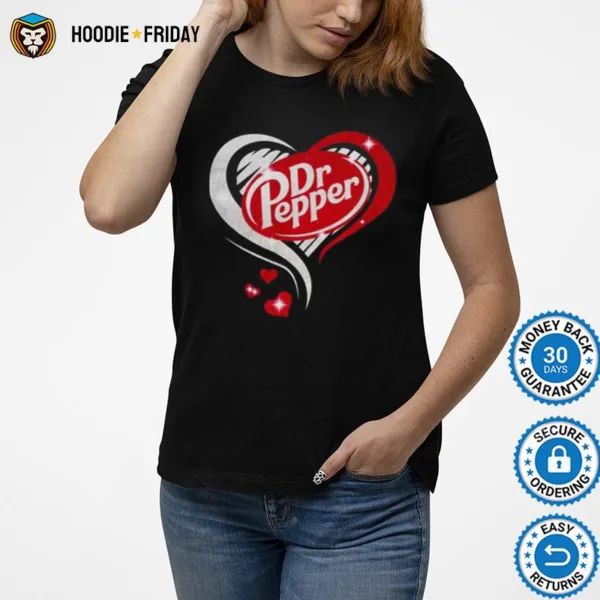 Dr Pepper Love Heart Shirts