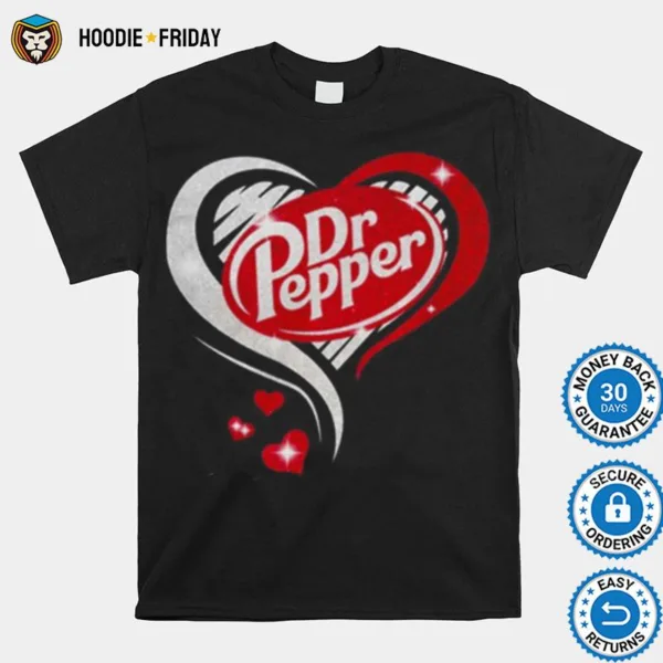 Dr Pepper Love Heart Shirts